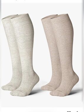 Levsox set of 2 Cotton Compression socks size s/m